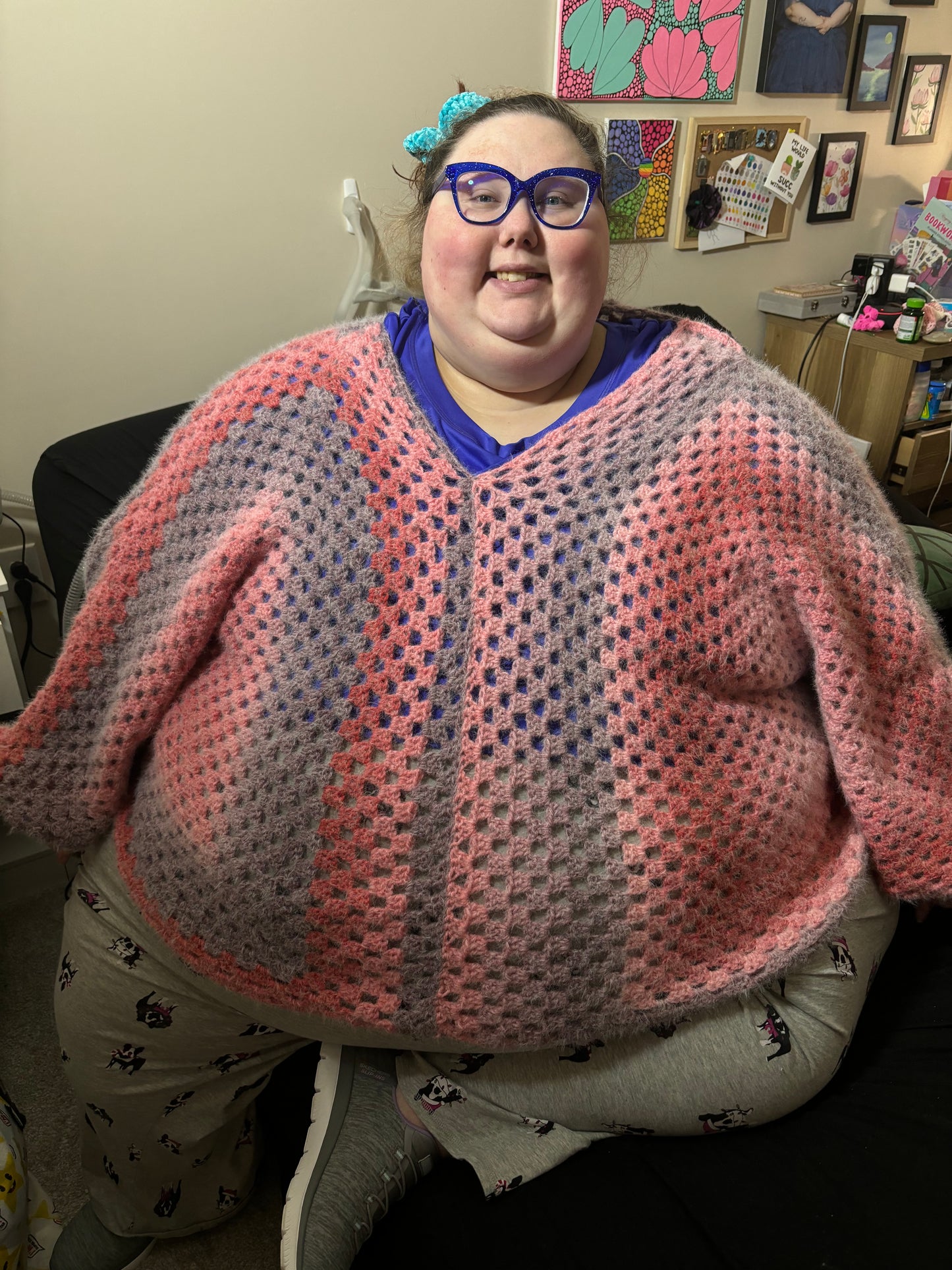 Custom hexagon sweater